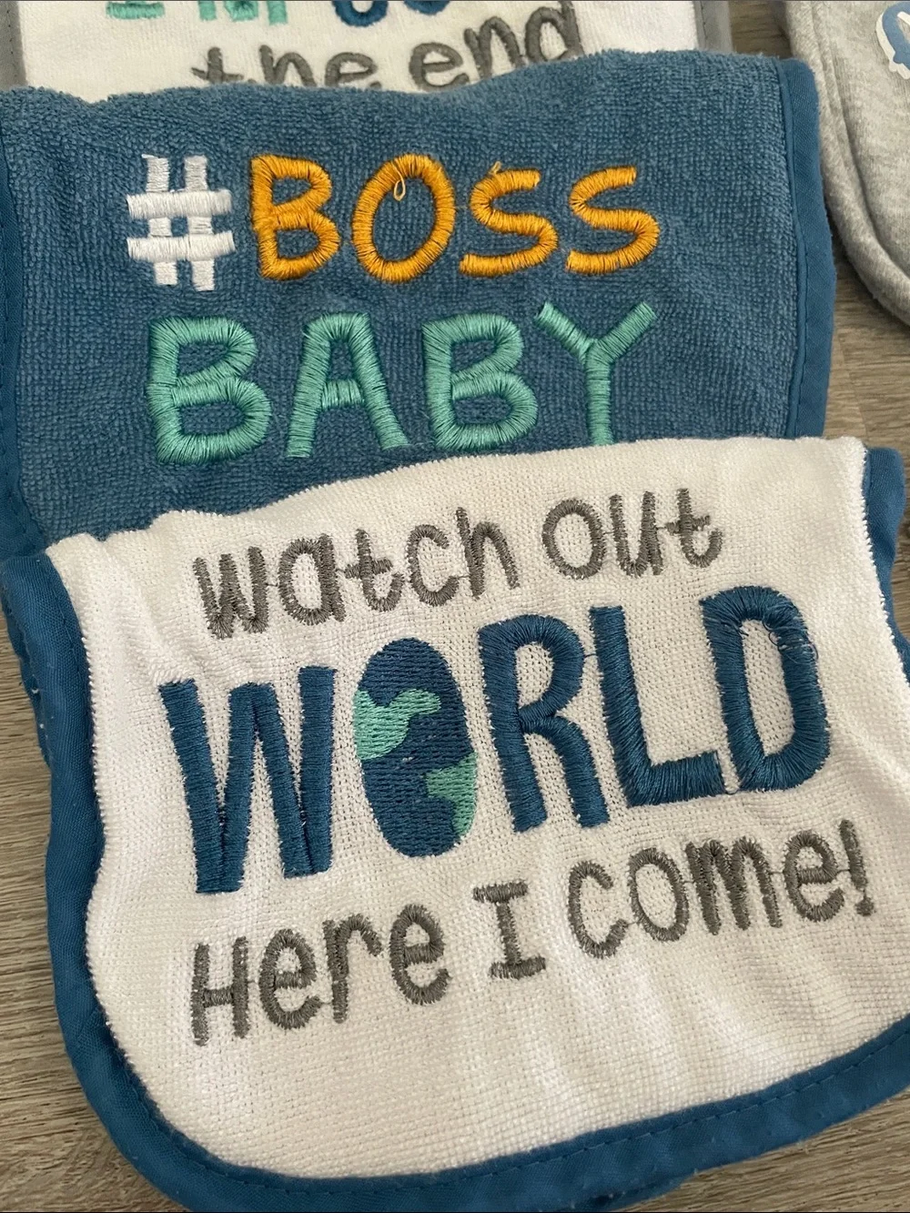 Bibs bundle of 7 for baby boy